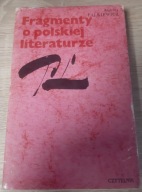 Fragmenty o polskiej literaturze Falkiewicz