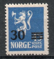 NORWEGIA Mi 134*