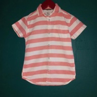 Primark świetna bawełniana koszula paski 122/128