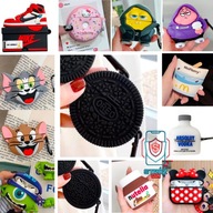 Etui AirPods 4 Oreo, Śliczne, Pełna ochrona, Antypoślizgowe, StróżGSM
