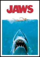 A2 PLAKAT FILMOWY KINO FILM SZCZĘKI, JAWS (1975)