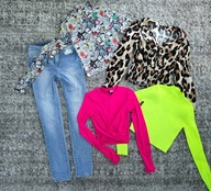 Zestaw firmowych ubrań r.34 XS