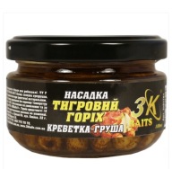 Orzech tygrysi 3KBaits Zanęta w zalewie (ziarna) - KREWETKA GRUSZKA 100 ml