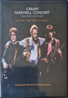 Cream Farewell Concert Royal Albert Hall Bruce Baker Clapton EX DVD Irl