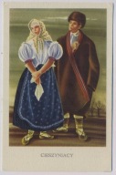 Polskie Stroje Ludowe Cieszyniacy M Orłowska 1954r nakład 22500sztuk o678