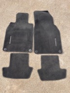 Porsche 911 992 coupe 2019- dywaniki welurowe czarne komplet
