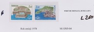 LATARNIE MORSKIE MONACO Mi: 1313-14 L260