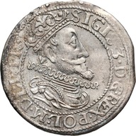 Zygmunt III Waza Ort Gdańsk 1615 rzadki R2