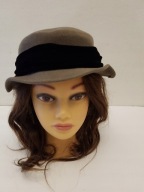 vintage BERMONA TOCZEK CZAPKA KAPELUSZ WEŁNIANY