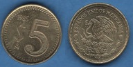 Meksyk 5 peso, 1985 KM#502