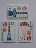 Bułgaria - Wspólny Lot w Kosmos - Mi.2766-68 kasow