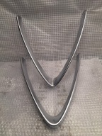 * alfa romeo stelvio 2016- nakladka na grill V chrom satyna orginal nowy om