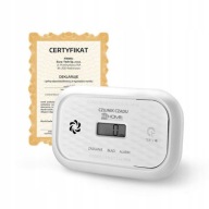 Czujnik tlenku węgla z wyświetlaczem, żywotność 10 lat, rok produkcji: 2025