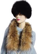 obszycie kaptura FUTRO z LISA jenota