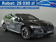 Skoda Superb Sportline Combi 2.0 TDI 4x4 193 KM, PANORAMA, Head-Up, HAK
