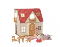 Sylvanian Families 5567 – Starter Home / Domek z wyposażeniem i figurką