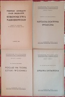 STRONNICTWO NARODOWE ZESTAW 4 książek Londyn