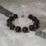 Astrofilit...Niespotykana bransoletka z Astrofilitu Grenlandia