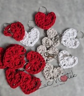 Brelok 10 sztuk HANDMADE SZYDEŁKO dla niej niego PODZIĘKOWANIA dla gości