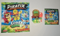 PIRATIX Crazy Jungle - CZARNA MASKA saszetka z figurką i akcesorium UNIKAT
