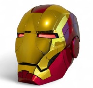Maska Iron Man Hełm Mk5 Sterowanie Głosem EN Automatycznie Dotykiem LED