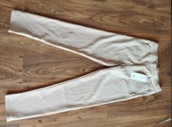 Spodnie damskie leginsy beżowe 3XL