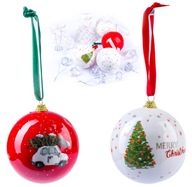 BOMBKA ZAWIESZKA DEKORACJA OZDOBA ŚWIĄTECZNA ZESTAW 14 SZTUK do dekoracji