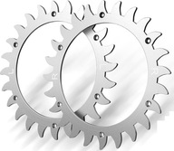 2X KOLCE DO ROBOTA KOSZĄCEGO ZE STALI NIERDZEWNEJ 3MM ZAMIENNIK