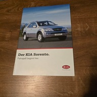 KIA Sorento 2003 prospekt folder