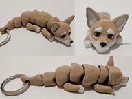 Brelok Pies Chihuahua piesek brelok do kluczy Żówiarnia 3D