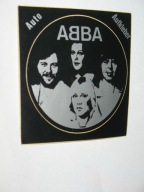 ABBA oryginalna naklejka z PRL