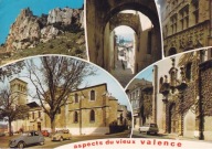 FRANCJA - VALENCE-SUR-RHONE - ZAMEK - KOŚCIÓŁ - CITROEN 2CV - CITROEN AMI