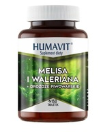 Humavit Melisa I Waleriana + Drożdże Piwowarskie, 150 tabletek