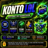 Konto League of Legends | EUW 30+ LVL | LoL Unranked Smurf | Automat 24/7