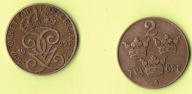 Szwecja 2 Ore 1929 r.