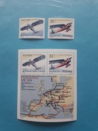 POLSKA SERIA Z 1982 ROKU Fi 2658-2659**+ BLOK 117**