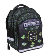Plecak szkolny wielokomorowy Paso Games Play On