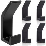 WIESZAKI HACZYKI NA RĘCZNIKI CZARNE LOFT DO ŁAZIENKI KUCHNI ZESTAW 5szt