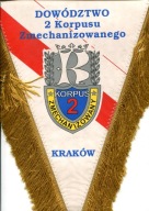L I ) Dowództwo 2 Korpusu Zmechanizowanego 23x 33 cm