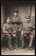 415N ŻOŁNIERZE LANDSTURM X1 IR75 TAbt10 FALKENBERG MOOR 1915 NIEMCY
