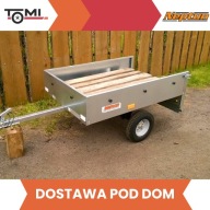 Przyczepa lekka samochodowa przyczepka Neptun N5-145 City mała DOSTAWA