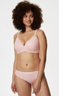Śliczny biustonosz M&S 3024 UK 38D EUR 85D pink soft Shape Define