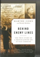Behind Enemy Lines Marthe Cohn