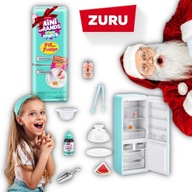 ZURU MINI BRANDS FILL THE FRIDGE WYPEŁNIJ LODÓWKĘ ZESTAW LODÓWKA ZESTAW