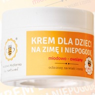Miodowa Mydlarnia Krem Ochronny Dzieci Niemowląt Mróz Wiatr Zimę Naturalny