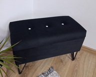 Ławka pufa puf otwierana 60 x 30 x 40 schowek pojemnik na wymiar siedzisko