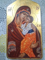 Ikona ręcznie malowana