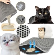 PODKŁADKA POD KUWETĘ DLA KOTA POD ŻWIREK 50X40 CM WYCIERACZKA MATA DUŻA