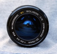 SOLIGOR C/D ZOOM + MACRO 35-70MM 1:3.5-4.5 DO MAMIYA