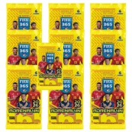 ZESTAW 10 SZT PACZEK KART PANINI FIFA 365 ADRENALYN XL 2026 Z PIŁKARZAMI
